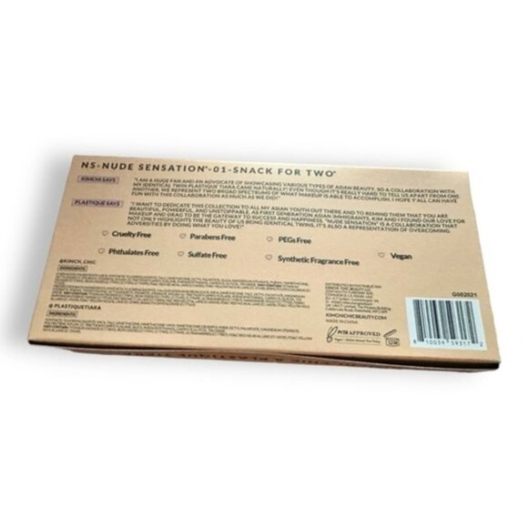 Kimchi Beauty x Plastique Tiara  Snack for Two eyeshadow palette set - Picture 4 of 5